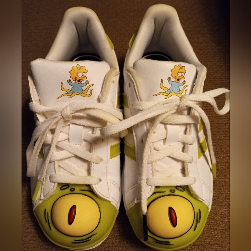 Adidas Superstar  The Simpsons Maggie Shoes
